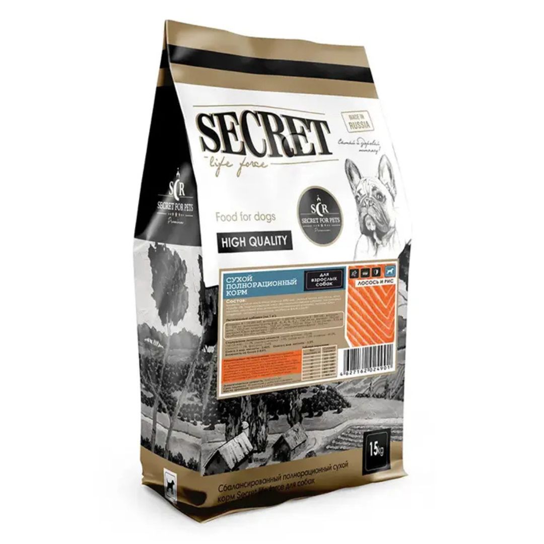 SECRET չոր կեր հասուն շների համար