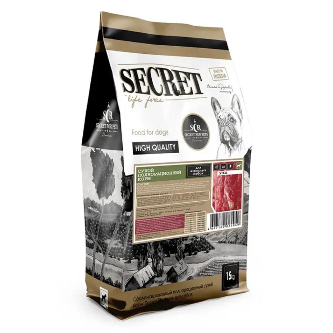 SECRET չոր կեր հասուն շների համար