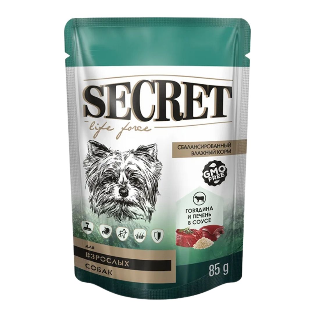 SECRET թաց կեր փոքր ցեղատեսակների շների համար